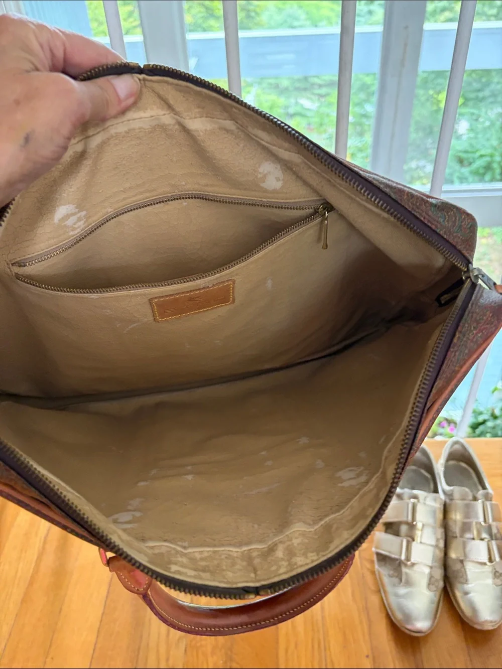 Etro duffel bag